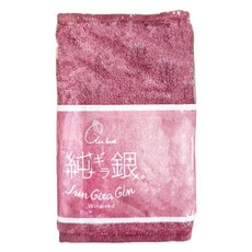 air kaol 淺野抗菌銀離子小毛巾 32*14cm 紅酒紅 柔軟吸水, 1條