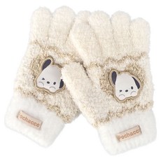 산리오 포차코 벨벳 리본 날개사 장갑 OGHKG60105