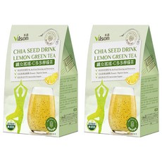 Vilson 米森 纖女搖搖系列 C多多檸檬茶 10包 (高纖奇亞籽、維生素C、無添加), 80g, 2盒
