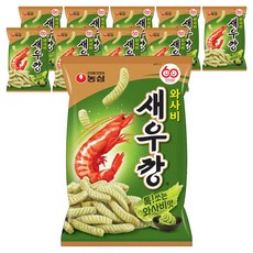 새우깡 와사비, 70g, 10개
