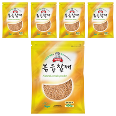 Baedaegam 炒芝麻, 400g, 5個