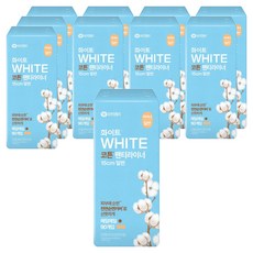 화이트 코튼 팬티라이너, 일반, 90개입, 10개