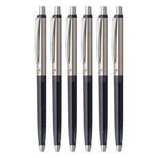 O.B. 歐布德 0.5mm自動中性筆, 日本原裝進口, 特殊顏料墨水, 黑色, 6支