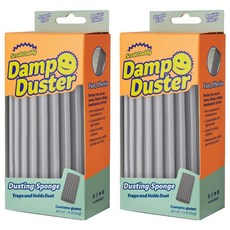 Scrubdaddy Damp Duster 銀色 本體, 2個