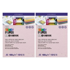 두성종이 OA 팬시페이퍼 180g R05, A4, 2팩
