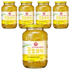 오뚜기 꿀모과차, 1kg, 1개입, 5개
