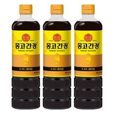 蒙古醬油 湯醬油, 3個, 900ml