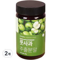 한바른식품연구소 풋사과추출분말, 100g, 2개