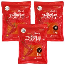 Bok2Nefood 醬料用上等辣椒粉 中辣, 1kg, 3包