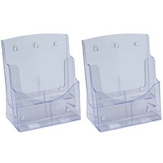 abm A4型錄架 2層, 單一顏色, 2個