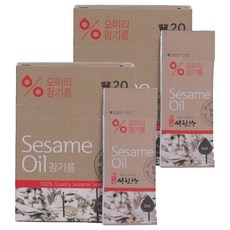 SEOWONDANG 敘元堂 芝麻香油隨身包, 5ml, 40個