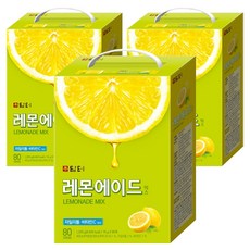 담터 레몬에이드 분말, 15g, 80개입, 3개 15g, 80개입, 3개