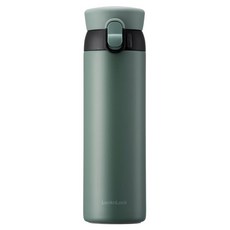 LocknLock 樂扣樂扣 夢想彈跳316不鏽鋼保溫瓶 C8, 莫蘭迪綠, 450ml, 1瓶