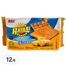HATARI Malkist 奶酪味蘇打餅乾, 120g, 12個