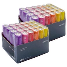 Cuktech 鹼性電池 4號AAA B09 2組 環保材質 安全無毒, 24顆
