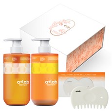 a lab 啤酒酵母頭髮 2種+刮痧 特別禮盒+購物袋, 1組