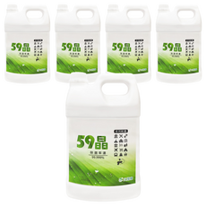 次綠康 59晶 除菌清潔液, 4L, 5桶