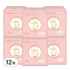 Liberty ORGANATURE Near Skin 蝶翼型衛生棉, 中型, 14入, 12個