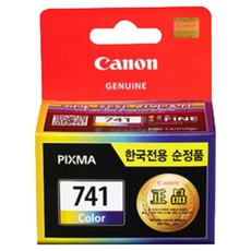 캐논 잉크 카트리지 CL-741, 컬러, 1개