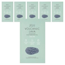 더페이스샵 제주 화산토 클렌징 코팩 프레시, 7개입, 6개