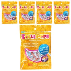 Jollypop 無糖棒棒糖 40g, 5袋