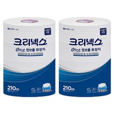 Kleenex 舒潔 捲筒衛生紙, 210m, 4捲, 2包