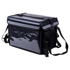 機車保溫保冷支架式外送包, 黑色的