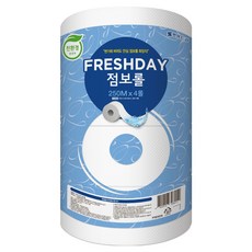 CODI FRESHDAY 環保大捲筒2層衛生紙, 1個, 4入, 250m