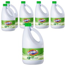 유한락스 후레쉬, 1.5L, 6개