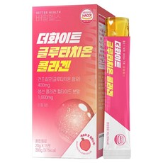 Better Health 穀胱甘肽膠原蛋白果凍條隨身包 水蜜桃口味 15條入, 300g, 1盒