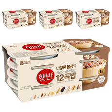 햇반 12곡밥, 210g, 32개