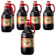 KIKKOMAN 龜甲萬 甘醇醬油, 1.6L, 6瓶