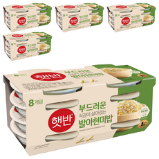 햇반 발아현미밥, 210g, 40개