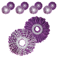 리아오 통돌이용 극세사걸레 리필 2P 랜덤 발송, 5세트