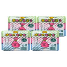 淳安 碳酸鈣清潔袋 700g HDPE+LLDPE材質 台灣製造, 4袋