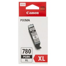 Canon 佳能 原廠墨水匣 PGI-780 XL 噴墨專用 台灣地區專用, 黑色, 1入