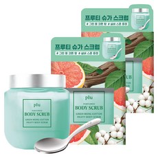 plu 果香蜜糖身體磨砂膏 Green Mong Cotton, 500g, 2個