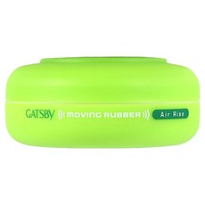 GATSBy MOVING RUBBER AIRRISE 髮蠟, 1個, 80g