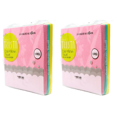 TRISTAR 三星 星標 彩色抹布 10入, 混色, 20個