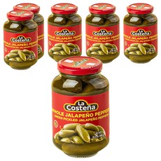 La Costena 整顆墨西哥辣椒, 440g, 6個