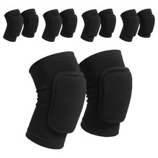 그리뉴얼 요가 헬스 무릎 보호대 2p, 5세트, 블랙