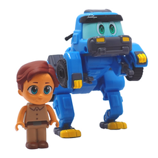 Gogo Dino 幫幫龍出動 變身合體部魯卡斯玩具, 混合顏色