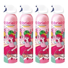 디보트브리엘 레드 프린세스 버블 클렌저 딸기향, 300ml, 4개