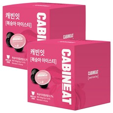 小屋桃子冰茶, 25g, 16顆, 2盒