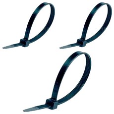 Hanol 束線帶 SB-200, 黑色, 3個