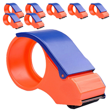 Happiness 第二代 俐落握把保護蓋膠帶切割器, 混色, 8個