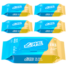 Scott 可麗舒 油污專用清潔濕巾 30抽, 5個