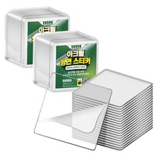 Skora 壓克力雙面貼紙 50mm x 50mm, 40個