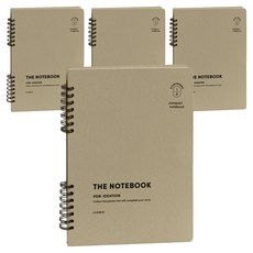 ICONIC 輕便A5 8格分鏡創意筆記本, 15 沙米色, 4個