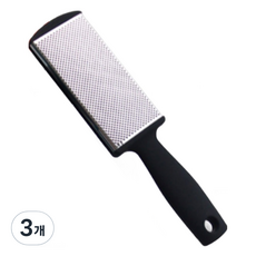 하와잇 양면 풋파일 스테인리스 발각질 제거기, 35g, 3개, 1개입